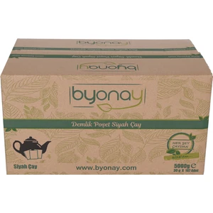 Demlik Poşet Siyah Çay 5000 gr (30 gr X167ADET)