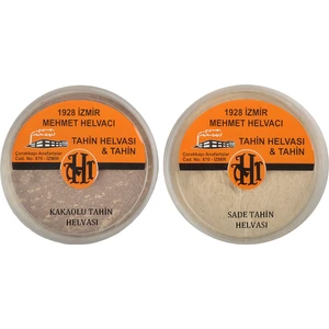 1928 Mehmet Helvacı Tahin Helvası, 2'li Paket, 900 gr 1928 Mehmet Helvacı Kakaolu Tahin Helvası & 900 gr 1928 Mehmet Helvacı Sade Tahin Helvası