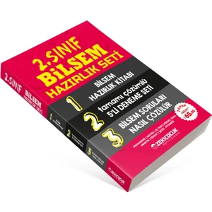 Zeki Çocuk Eğitici Kitaplar Bilsem 2. Sınıf Hazırlık Seti (2020)