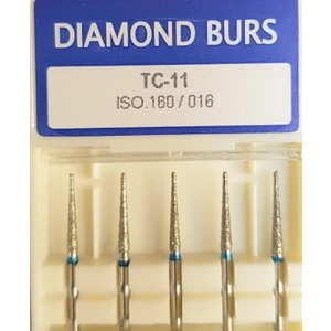 Diamond Burs Arka Kalınlık 1,6 mm TC 10