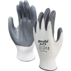 PN72 Gri Nitril İş Eldiveni