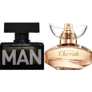 Man Erkek Edt+Avon Cherish Kadın Edp