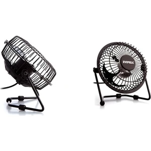 Efn-482 Masaüstü Metal Siyah Usb Fan Vantilatör