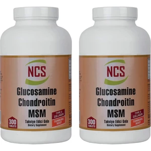 Glucosamine Chondroitin Msm Type Iı Collagen Turmeric 300 Tablet x 2 Adet