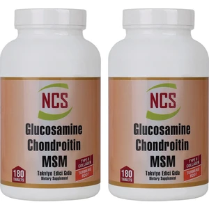 Glucosamine Chondroitin Msm Type Iı Collagen Turmeric 180 Tablet x 2 Adet