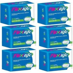 Flexilife Köpek Çiş Pedi 60 x 90 cm 30'lu 6 Paket