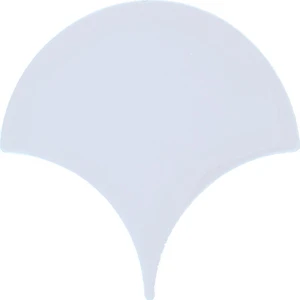 Armada Çini 17x17 cm Beyaz Balık Pulu Seramik