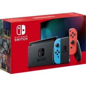 Switch Konsol Neon Red Blue Distribütör Garantili