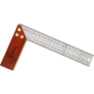 ROX Wood 15399002 9'' Gül Ağacı Marangoz Gönye 25 cm
