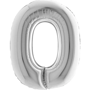 PartiPan O Harf Gümüş Folyo Balon 16 inç