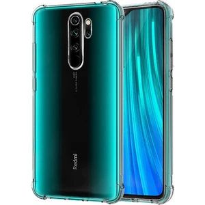 Xiaomi Redmi Note 8 Pro Ultra Ince Antishock Premium Şeffaf Silikon Kılıf Airbag Arka Kapak