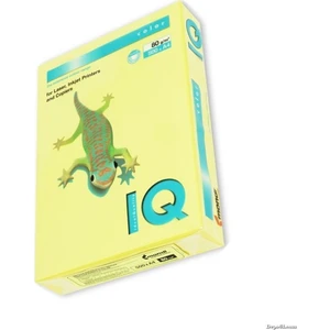 IQ A4 80 gr. Renkli Fotokopi Kağıdı 500'lü Paket Açık Sarı