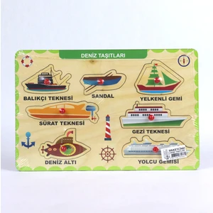 Ahşap Yap Boz Puzzle
