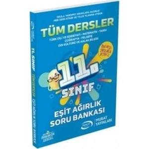 Murat Yayınları yayınları11.Sınıf Eşit Ağırlık Tüm Dersler Soru Bankası