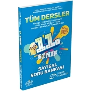 Murat Yayınları 11.Sınıf Sayısal Tüm Dersler Soru Bankası