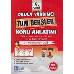 Bulut Eğitim ve Kültür Yayınları 4. Sınıf Okula Yardımcı Tüm Dersler Konu Anlatımı