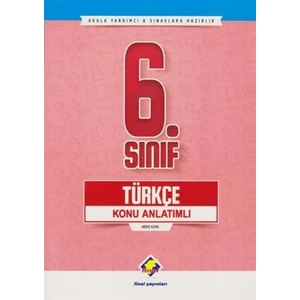 Final Yayınları 6. Sınıf Türkçe Konu Anlatımlı