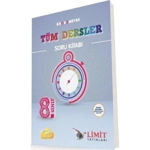 Limit Yayınları 8. Sınıf Kronometre Tüm Dersler Soru Bankası