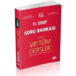 Editör Yayınları 11. Sınıf Sayısal VIP Tüm Dersler Soru Bankası 2020