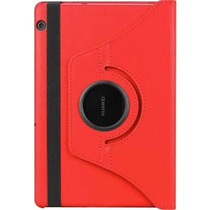 Coverzone Samsung Galaxy Tab T517 10.1" Kılıf Dönerli Standlı Kılıf Kırmızı
