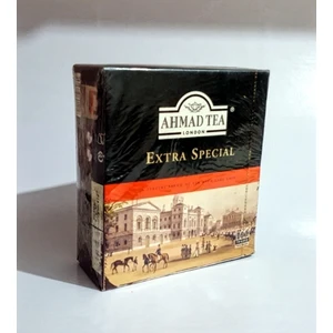 AHMAD TEA EXTRA SPECIAL 100'lü POŞET ÇAY. AHMAD TEA EARL GREY AROMALI ÇAY