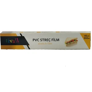 Streç Film  45 x 300 Tivall