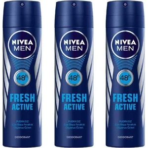 Men Deodorant Fresh Active 3 x 150 ml