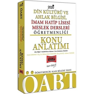 Yargı Yayınevi 2020 ÖABT Din Kültürü ve Ahlak Bilgisi, İmam Hatip Lisesi Meslek Dersleri Öğretmenliği Konu Anlatımı