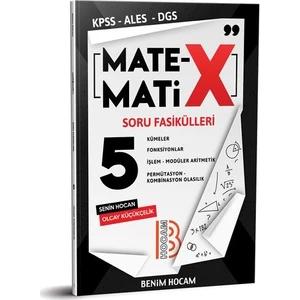 Benim Hocam Yayınları  KPSS ALES DGS TYT Matematix Soru Fasikülleri 5