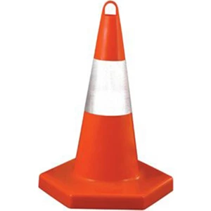 Plastik MFK3152 Kırılmaz 52 cm Trafik Konisi