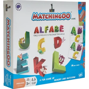 Mr. Toy Matchıngoo Eşleme Ve Hafıza Oyunu ( Alfabe )
