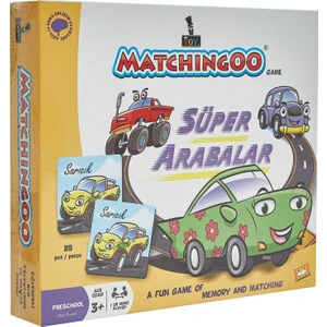 Mr. Toy Matchıngoo Eşleme Ve Hafıza Oyunu (Arabalar )