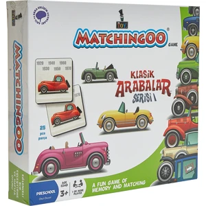 Mr. Toy Matchıngoo Eşleme Ve Hafıza Oyunu ( Klasik Arabalar )