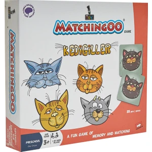 Mr. Toy Matchıngoo Eşleme Ve Hafıza Oyunu ( Kedigiller )