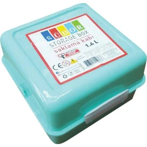 2 Bölmeli 1.4 Litre Saklama Kabı