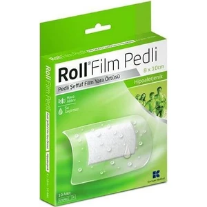 Film Pedli 8 x 10 - Steril Yara Sargısı - 10 Adet