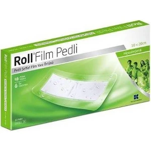 Film Pedli 10 x 20 Su Geçirmez - Yara Sargısı - Hipoalerjenik - 10 Adet