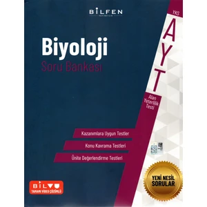 Bilfen Yayınları 12. Sınıf AYT Biyoloji Soru Bankası
