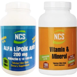 2'li Set Vitamin Mineral + Alpha Lipoic Acid