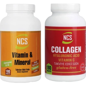 Set Collagen Hyaluronic Acid + Vitamin Mineral