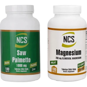 2'li Set Saw Palmetto + Magnesium Malat Taurat Glisinat