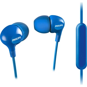 SHE3555BL Mikrofonlu Kulakiçi Kulaklık Mavi