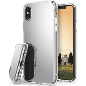 Ringke® Apple iPhone X/XS Mirror Fusion Kılıf Silver