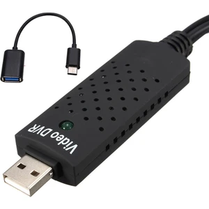 DC60 2 in 1 Android Type-C 3.1 OTG+UTV007 Video DVR Windows 10 Uyumlu Görüntü Yakalama Capture Cihazı