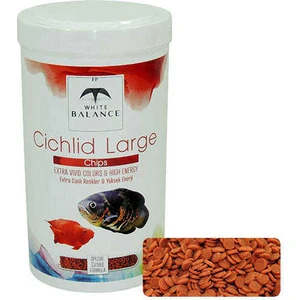 White Balance Cichlid Large Balık Yemi 1000 ml