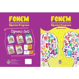 Fonem Sesbirimsel Farkındalık Becerileri Öğretim Programı Okumaya Hazırlık Programı Seti