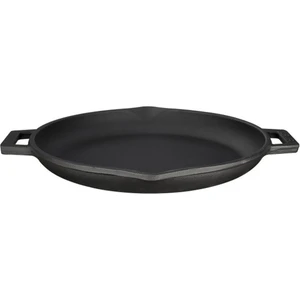 Döküm Yuvarlak Kızartma Tavası Çift Metal Kulplu Çap 30CM