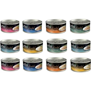 Plus Essential Kedi Yaş Maması 70 gr 12'li Paket Karışık