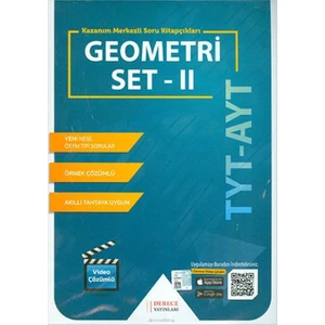 Derece Yayınları DRC TYT AYT Geometri Modüler Set -II- 2020-2021