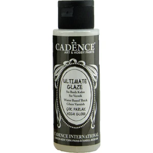 Ultimate Glaze Su Bazlı Sır Vernik 70 ml.